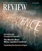 ORNL Review Cover