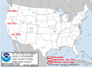 Current Day 2 Forest Fire Forecast