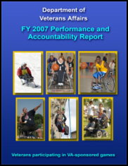 Cover Graphic of the Fiscal Year 2007 VA Performance and Accountability Report