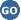 Blue Go Button Transparent