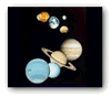 NASA NIX graphic link to image of Solar System Montage - Courtesy of JPL
