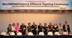WorldWideScience Alliance Signing Ceremony