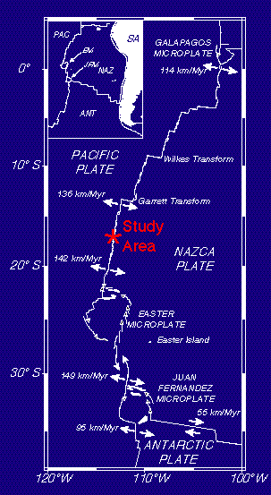 EPR ridge system map