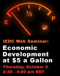 Web Seminar:  Economic Development at $5 a Gallon
