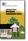 A Consumer's Guide to Mortgage Settlement Costs brochure cover