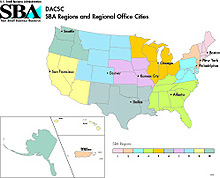 DACSC Region Map