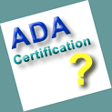 ADA Certification ? image
