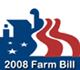 U S D A 2002 Farm Bill Logo (farm building encircled by stars and stripes): Link to U S D A 2002 Farm Bill Site