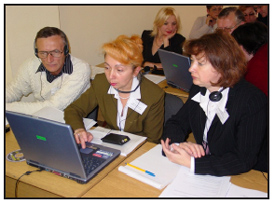 Russian Regional Medical Personnel attend a training on the Resource Needs Model.