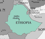 Map of Ethiopia