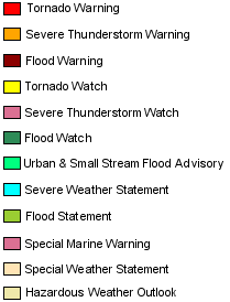Watches/Warnings in effect