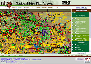 National Fire Plan Web Mapping 