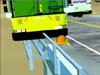 Video 5  bus collision with bridge rail.