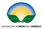 Advancing ReNEWable Energy Conference Icon: Sunburst emerging from corn leaves