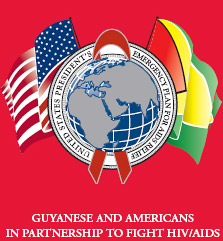 Guyana PEPFAR Logo