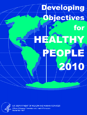 Developing Objectives for Healthy People 2010 book cover