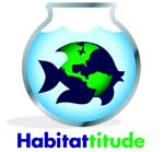 Habitattitude logo shows a stylized fish in a fishbowl