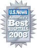 Washington Hostpital Center was noted as one of America's Best Hospitals again in 2008 by U.S.News and World Report