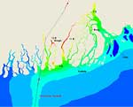 Storm surge model