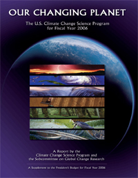 Cover of Our Changing Planet FY2006; and link to report