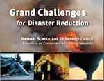 Brochure cover for Grand Challenges for Disaster Reduction 