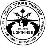 Black and White JSF Logo