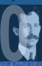 Image of Orville Wright.  Link to Orville Wright Biography.