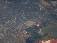 Image of Moffett Field taken by the ISS.