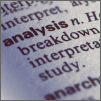 the word analysis in a dictionary