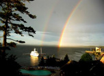 Double Rainbow Over Salisbury Cove