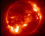 First official image from the Solar X-ray imager taken during on-orbit test.