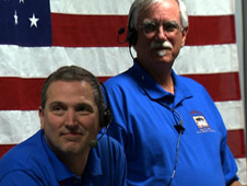 Phoenix Project Manager Barry Goldstein and Principal Investigator Peter Smith