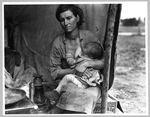 Migrant agricultural worker's family.  [mother nursing baby].