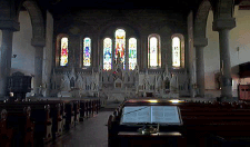 Photograph of church interior.