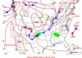 Weather map of United States.  Click to go to forecast