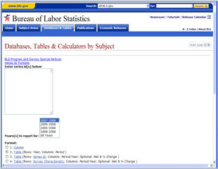 Series Report Data Retrieval Tool  Tutorial