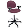 Display the Tempo Drafting Stool with Arms and Adjustable Foot Ring category