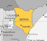 Map of Kenya