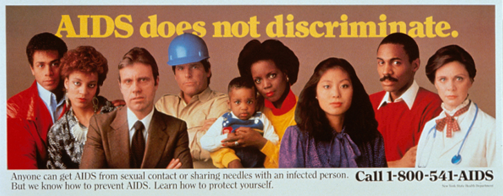 AIDs Does Not Discriminate Poster