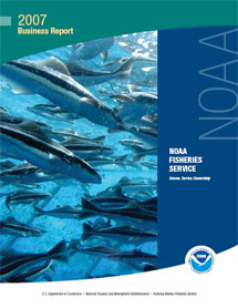 NOAA Fisheries 2007 Business Report Cover