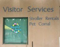 Visitor Services sign