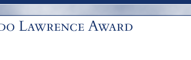 lawrence award header