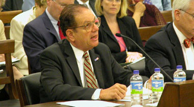 Office of Science Director Dr. Raymond L. Orbach testifying