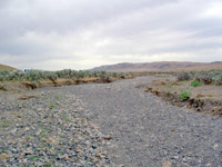 Dry river bed