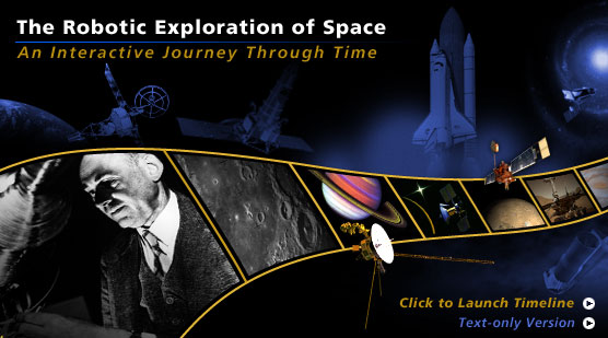 Robotic Exploration of Space - An Interactive Journey Through Time (Requires Flash 6)