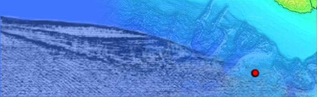 ECS data collage, seismic reflection and bathymetry