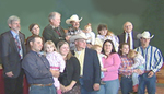 members of the Lightsey family -- winners of the 15th Annual National Environmental Stewardship Award