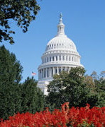 The US Capitol Building.