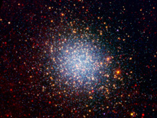 cluster brimming with millions of stars