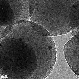 Nanoscale catalyst particles